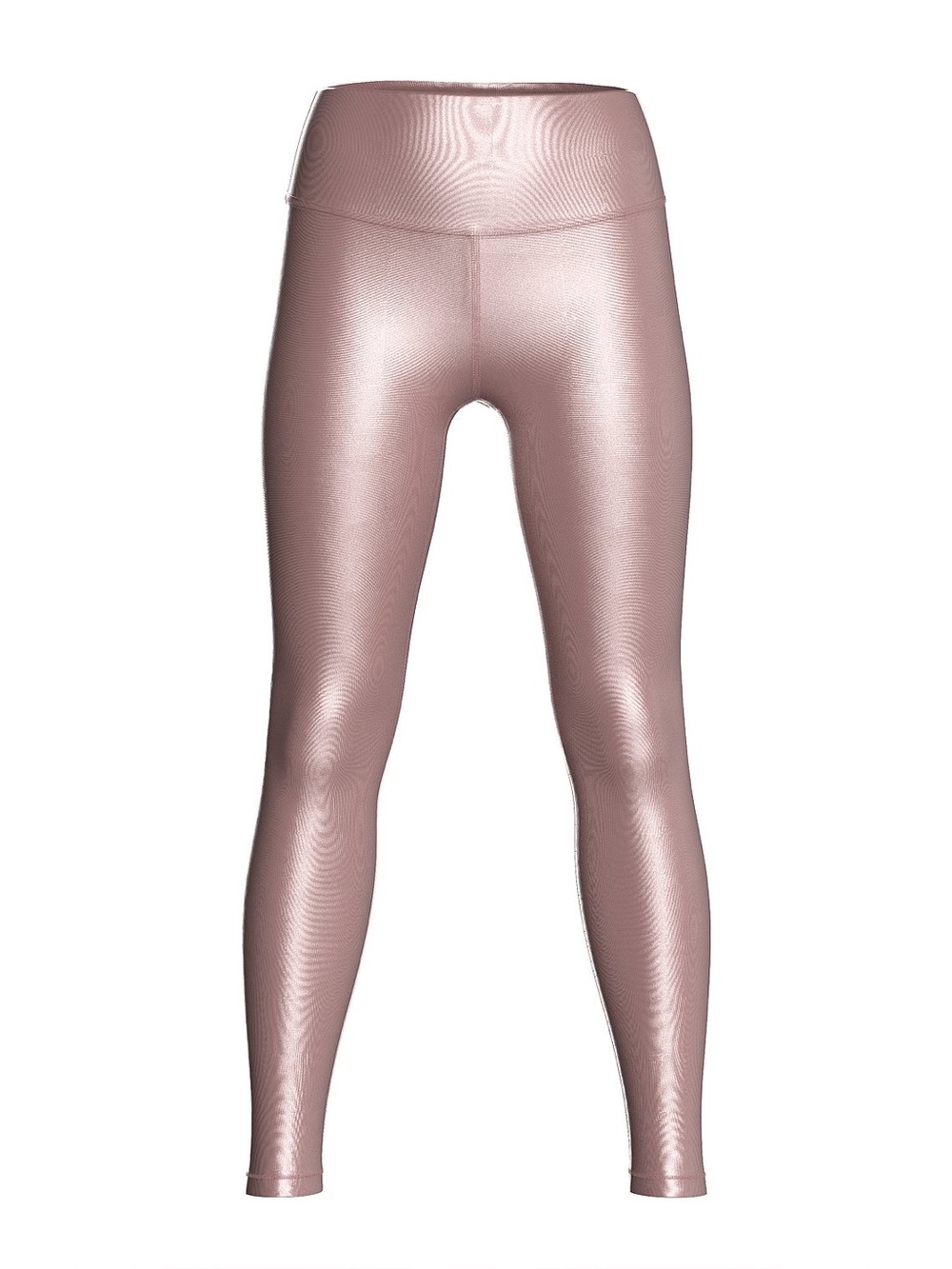 VSX GlossyTech™ French Mauve Pink Shine Leggings Brand New Without Tags Y2K